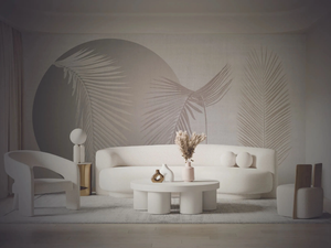 PALM JAPAN - Wallpaper / wall tiles - Wall tile-stone-brick by Officinarkitettura®