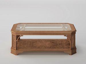 ART&MOBLE - Rectangular wood veneer coffee table - Coffee table by Ofifran