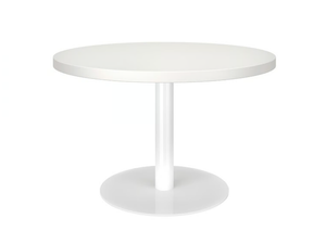 COMMON ELEMENTS - Round melamine-faced chipboard meeting table - Table by Ofifran