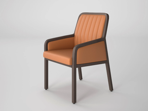 ILIUS - Leather office chair with armrests - Office Chair by Ofifran
