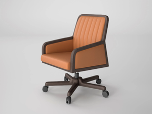 ILIUS - Swivel leather office chair - Office Chair by Ofifran