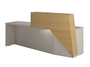 NIU - Reception desk with Built-In Lights - Desk by Ofifran