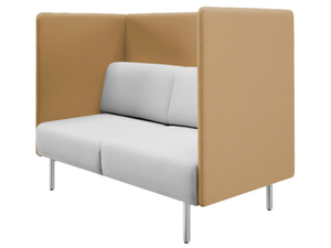 PIEM - 2 seater high-back fabric sofa - Sofa by Ofifran
