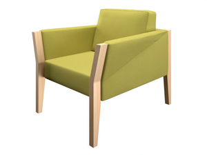 RAY - Fabric armchair with armrests - Armchair by Ofifran