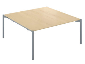 TERRA - Steel and wood meeting table - Table by Ofifran