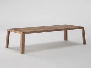 TOLA - Wooden meeting table with cable management - Table by Ofifran