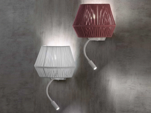 BANYO - LED rope wall light with swing arm - Wall lamp by Olé Lighting
