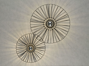 BIMBA - Wall lamp / ceiling lamp in rope and metal - Wall lamp by Olé Lighting