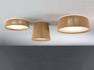 DRUM - LED handmade rope ceiling light - Ceiling lamp by Olé Lighting