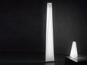 POLARIS - LED handmade fabric floor lamp - Floor lamp by Olé Lighting