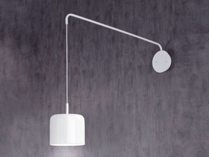 POT - LED adjustable metal wall lamp with fixed arm - Wall lamp by Olé Lighting