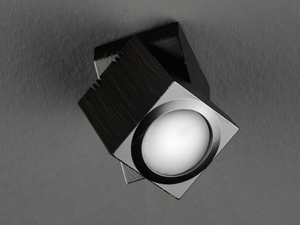 PRACTYK - LED adjustable square zinc spotlight - Functional light by Olé Lighting