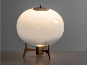 ANTARTIC - LED blown glass table lamp - Table lamp by Olev