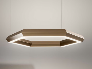 EXAGON - LED metal pendant lamp - Ceiling lamp by Olev