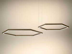 POLY ESAGONO - LED pendant lamp - Ceiling lamp by Olev