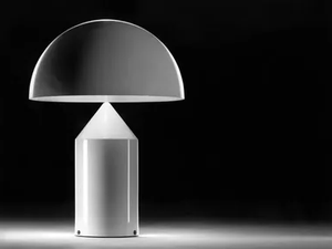 ATOLLO METAL - Aluminium table lamp - Table lamp by Oluce