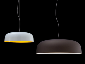CANOPY - 422 - Fluorescent aluminium pendant lamp - Ceiling lamp by Oluce