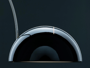 COUPÉ - 3320/R - Height-adjustable arc lamp - Floor lamp by Oluce