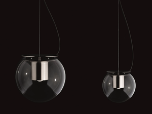 THE GLOBE - 827/828 - Blown glass pendant lamp - Ceiling lamp by Oluce
