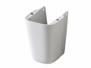 CLEAR - Ceramic washbasin pedestal - Washbasin by Olympia Ceramica