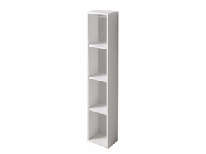 CLEAR - Open suspended bathroom column - Washbasin cabinet by Olympia Ceramica