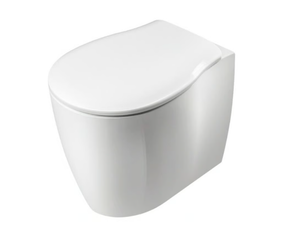 FORMOSA 2.0 - Rimless Floor mounted Vitreous China toilet - Toilet seat by Olympia Ceramica