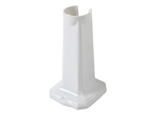 IMPERO - Ceramic washbasin pedestal - Washbasin by Olympia Ceramica