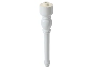 IMPERO - Ceramic washbasin pedestal - Washbasin by Olympia Ceramica