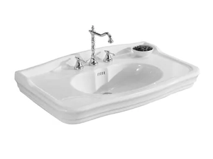 IMPERO - Countertop single washbasin - Washbasin by Olympia Ceramica