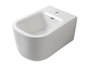 OMNIA - Wall-hung Vitreous China bidet - Toilet seat by Olympia Ceramica
