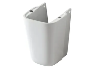 SYNTHESIS ECO - Ceramic washbasin pedestal - Washbasin by Olympia Ceramica