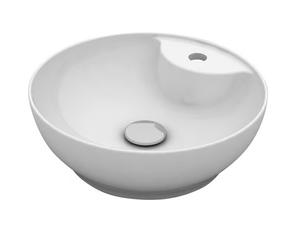 TREND - Countertop round ceramic washbasin - Washbasin by Olympia Ceramica