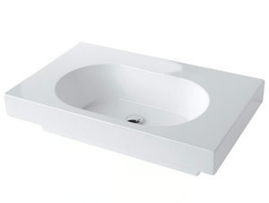 TUTTO EVO - Wall-mounted ceramic washbasin - Washbasin by Olympia Ceramica