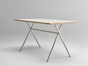 BAI STEEL - Rectangular table - Table by ONDARRETA