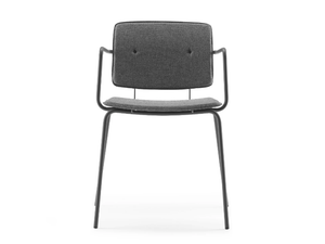 DON - Fabric chair with armrests - Chair by ONDARRETA