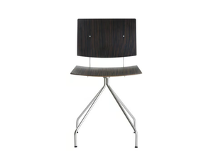 DON - Swivel trestle-based chair - Chair by ONDARRETA