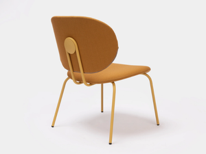 HARI XL - Steel chair with integrated cushion - Accessories by ONDARRETA