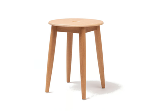 OTO 45 - Low wooden stool - Stool by ONDARRETA