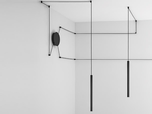 TUBE SYSTEM - LED cable-mounted pendant lamp - Ceiling lamp by ONOK Lighting