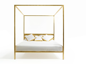 ILLETTO - Steel double bed - Bed frame by Opinion Ciatti