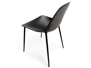 MAMMAMIA PUNK - Design stackable aluminium chair - Chair by Opinion Ciatti
