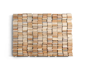 PACIFICO - Open modular wall-mounted steel bookcase - Cabinet by Opinion Ciatti