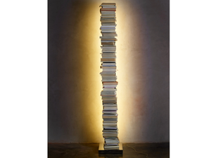 PTOLOMEO LUCE - Freestanding bookcase with built-in lights - Cabinet by Opinion Ciatti