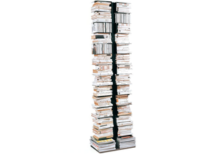 PTOLOMEOX2 - Open freestanding double-sided stainless steel bookcase - Cabinet by Opinion Ciatti