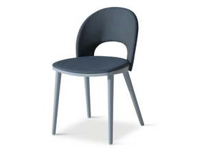 DIXIE 541 - Upholstered fabric chair open back - Chair by Origins 1971