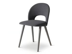 DIXIE 542 - Upholstered fabric chair open back - Chair by Origins 1971