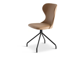 SATI 613 - Swivel leather chair - Chair by Origins 1971