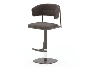 ALIDA - High stool with footrest - Stool by Ozzio Italia