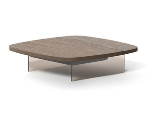AURELIUS - Height-adjustable square coffee table - Coffee table by Ozzio Italia