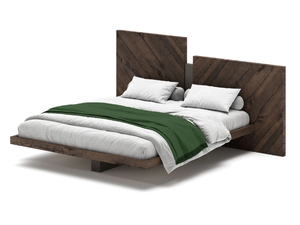 NAZARÈ - Wooden double bed - Bed frame by Ozzio Italia